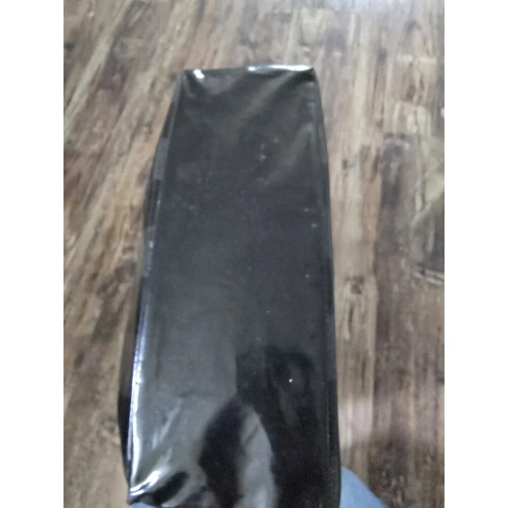 Harrods of London Glossy Black Logo Tote Bag